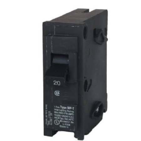 SIEMENS Circuit Breaker, 40A, 1 Pole, 120V AC MP140